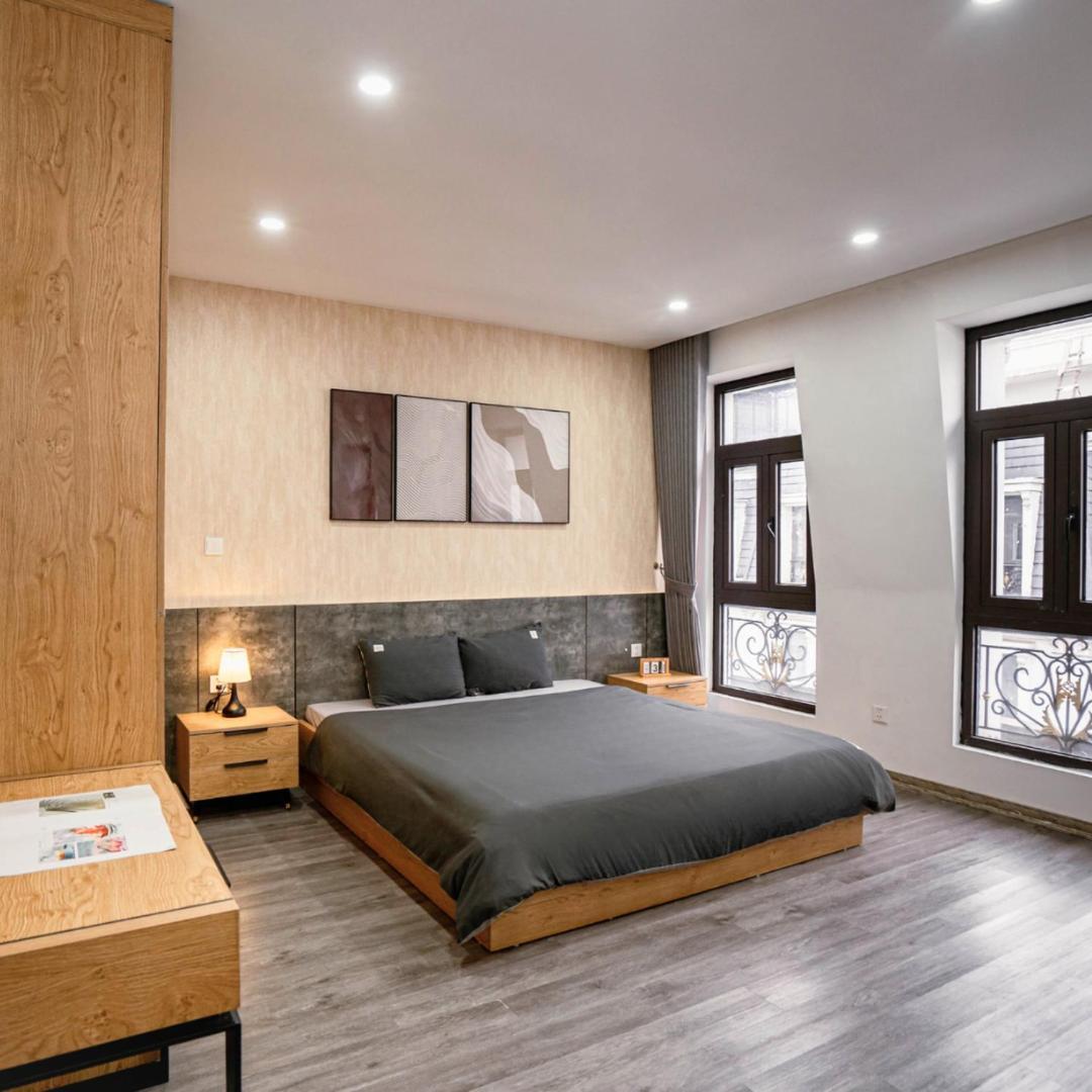 Chuỗi căn hộ Merci Apartment&Homestay - HH Riverside Hai Phong Central Exterior foto