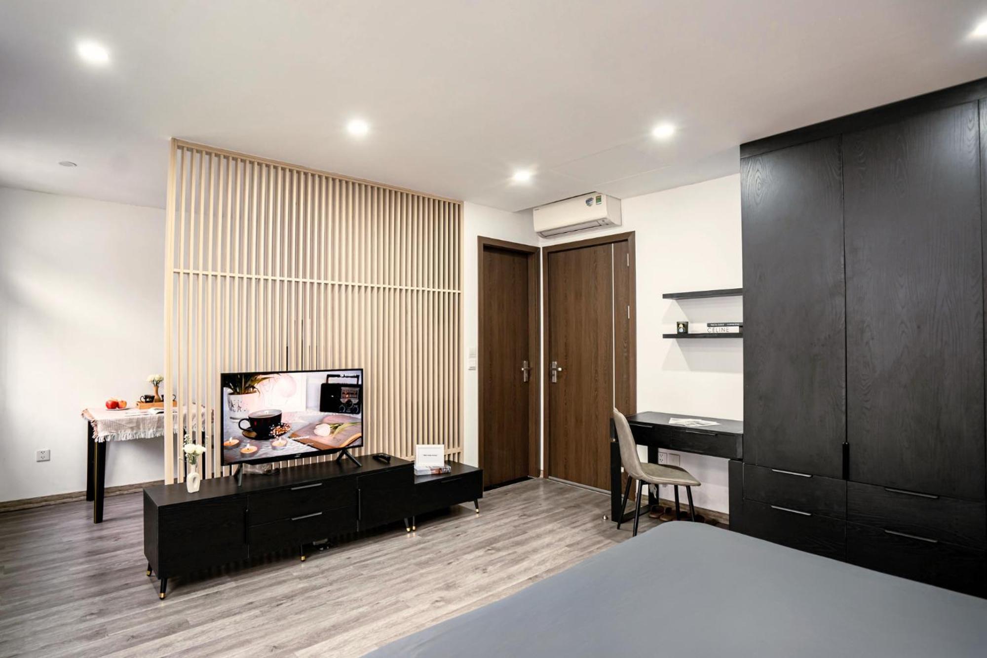 Chuỗi căn hộ Merci Apartment&Homestay - HH Riverside Hai Phong Central Exterior foto