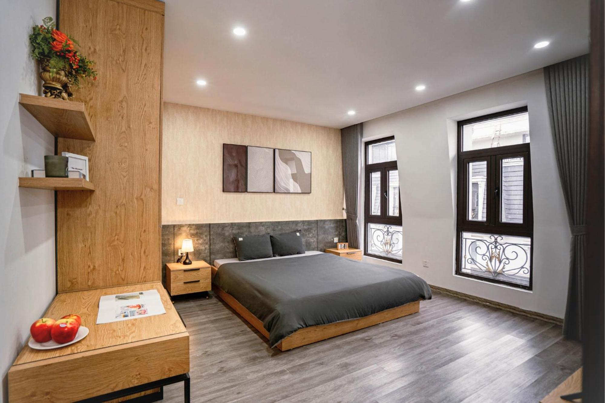 Chuỗi căn hộ Merci Apartment&Homestay - HH Riverside Hai Phong Central Exterior foto