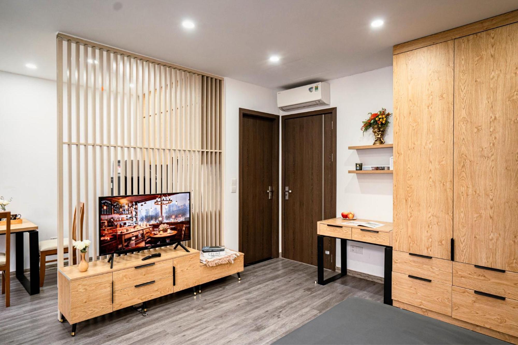 Chuỗi căn hộ Merci Apartment&Homestay - HH Riverside Hai Phong Central Exterior foto