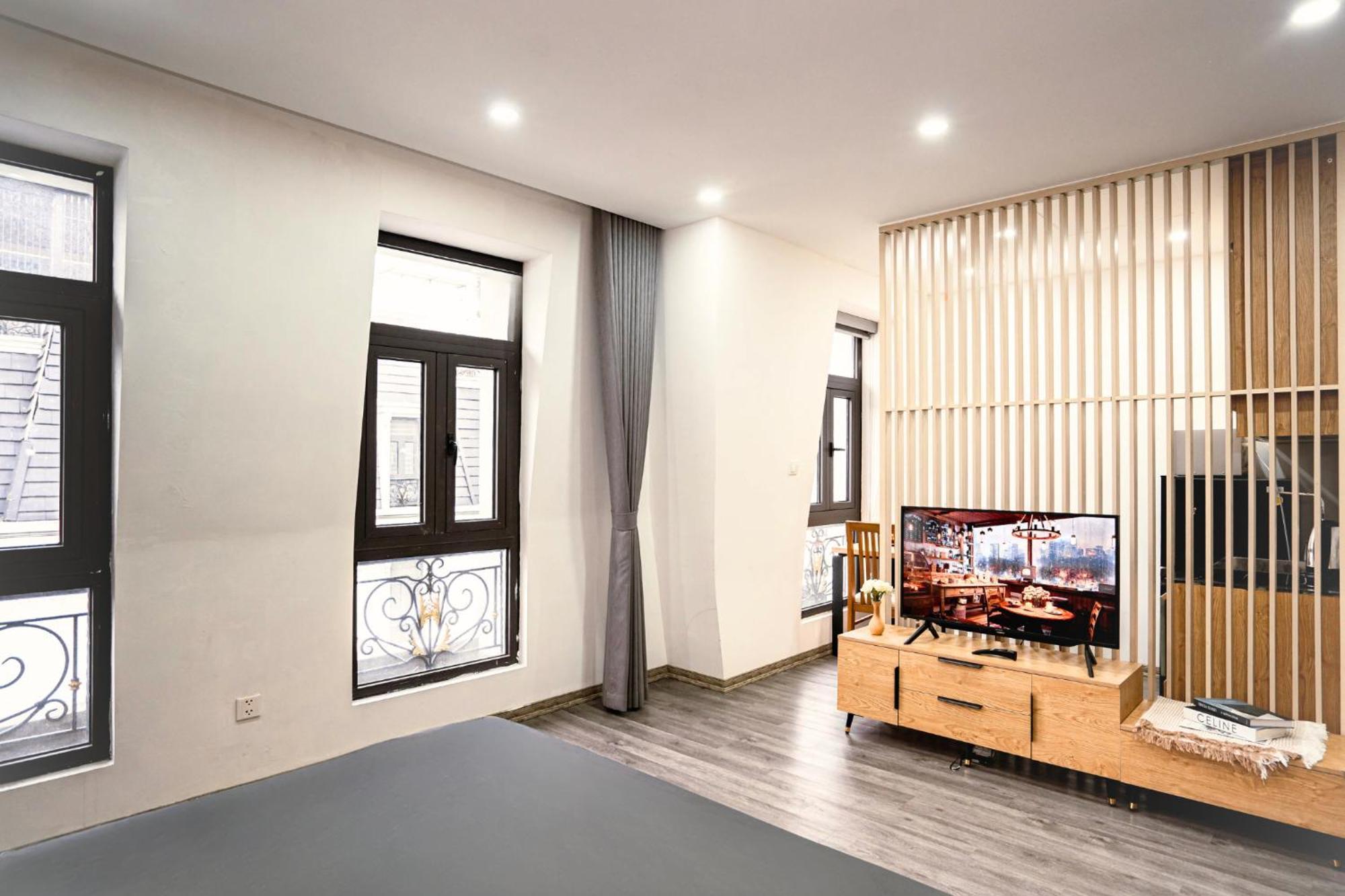 Chuỗi căn hộ Merci Apartment&Homestay - HH Riverside Hai Phong Central Exterior foto